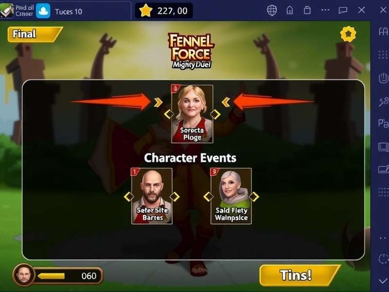 Fennel Force Mighty Duel gameplay screenshot